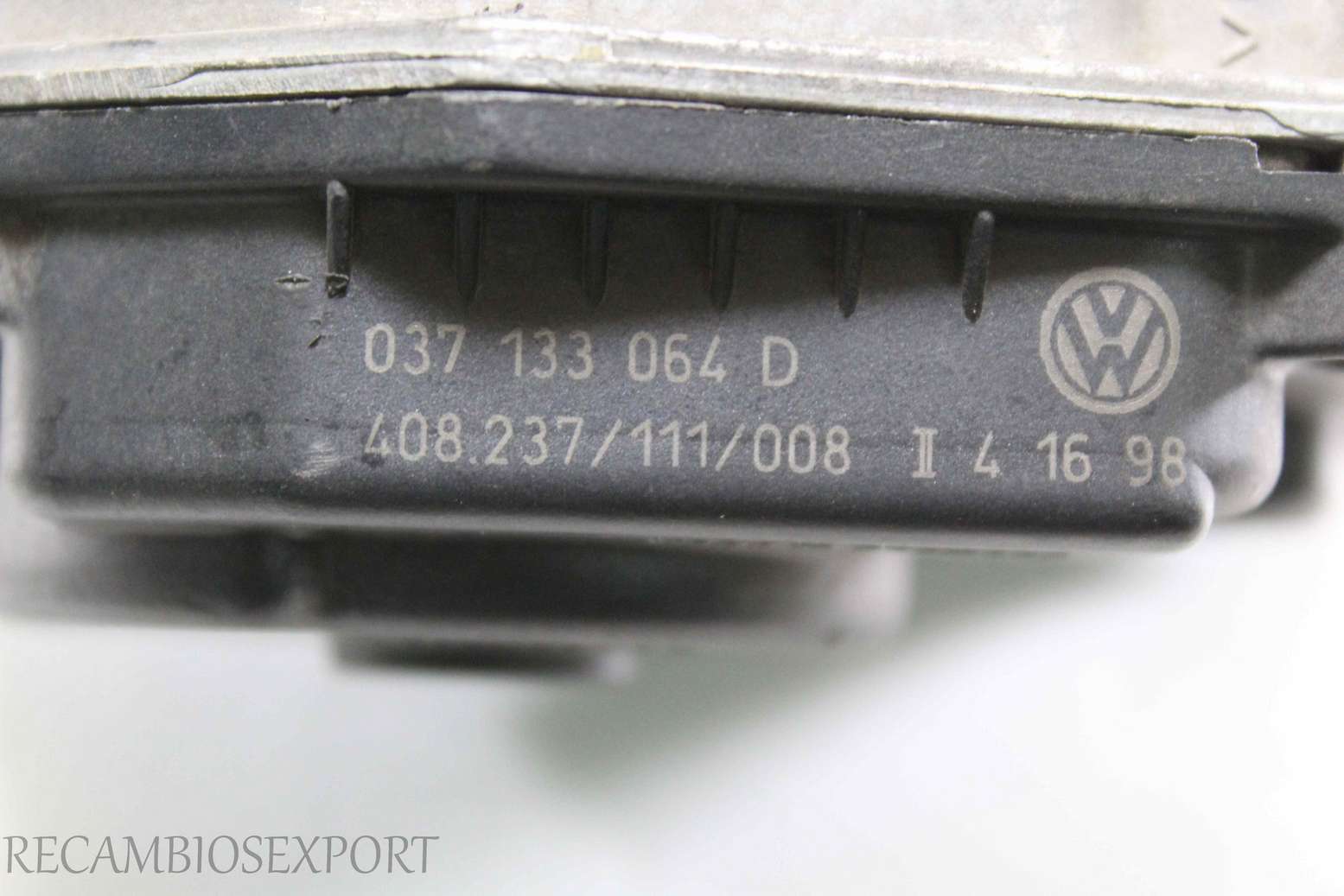 Caja mariposa VW Golf Seat Ibiza Toledo Cordoba 037133064D 037 133 064 D 408237111008 408.237/111/008 - foto 3
