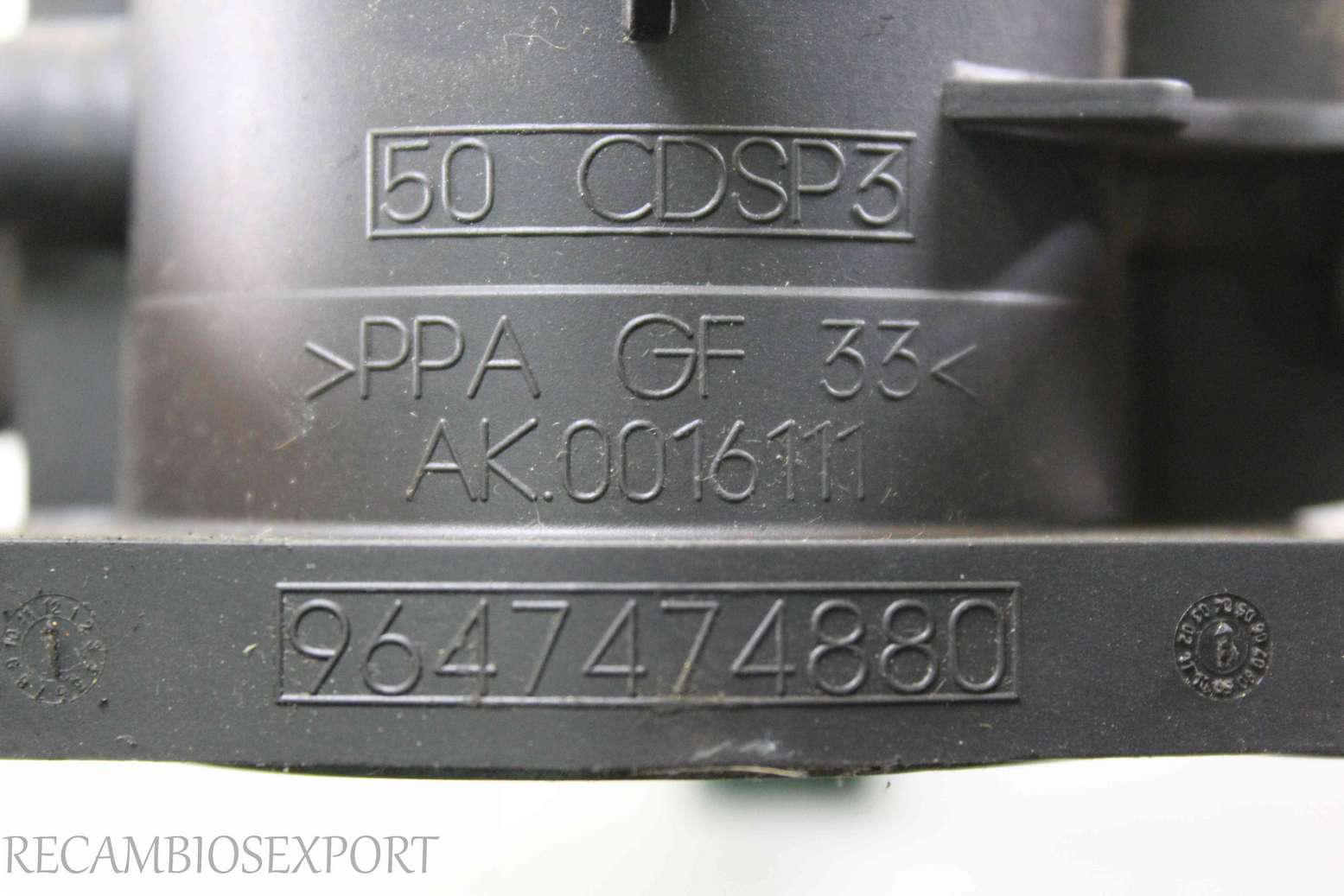 Caja mariposa Volvo V50 S40 Ford Focus C-Max Peugeot 407 9647474880 963907480 Denso 0798005602 079800-5602 AK0016111 AK.0016111 - foto 2