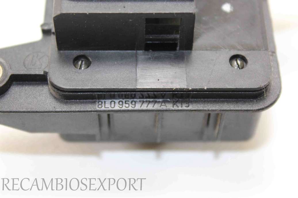Interruptor ajuste de asiento Audi A6 8L0959777A KT3 8L0959777AKT3 8L0 959 777 A KT3 - foto 2