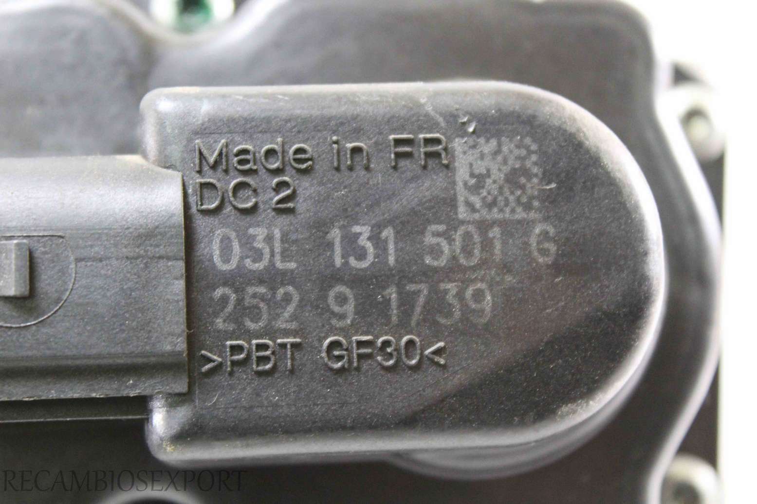 Caja mariposa Audi Seat Skoda VW 03L131501G 03L 131 501 G 25291739 252 9 1739 - foto 2
