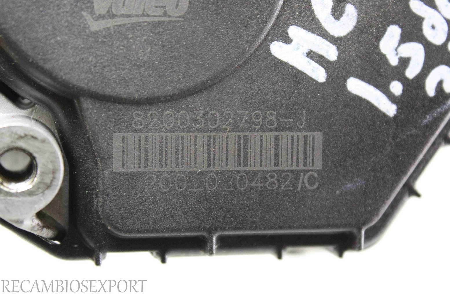 Caja mariposa Renault Megane Kangoo 8200302798J 8200302798-J Valeo - foto 2