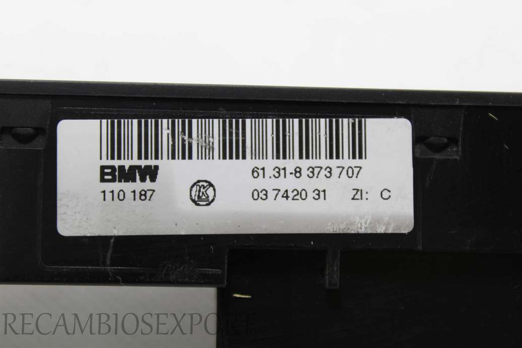 Interruptor de central ajustable BMW E39 61318373707 61.31-8 373 707 LK 03742031 03 7420 31 - foto 2