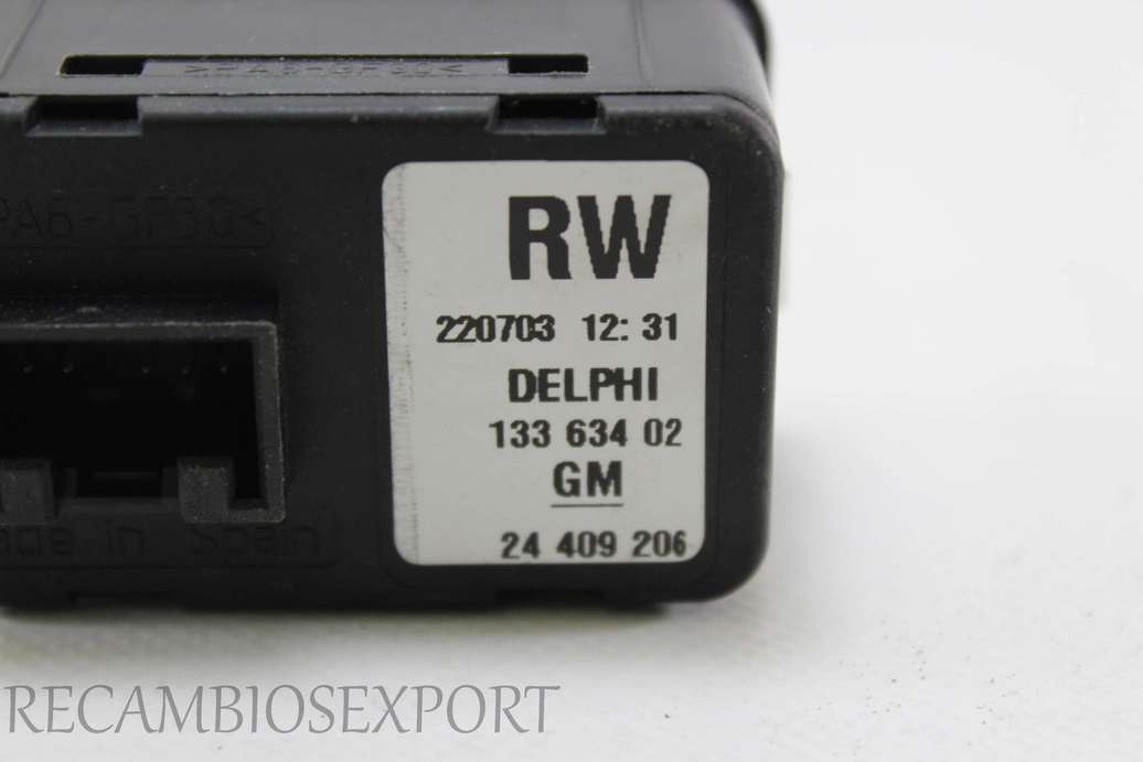 Interruptor de elevalunas Opel Meriva 24409206 24 409 206 Delphi 13363402 133 634 02 - foto 2