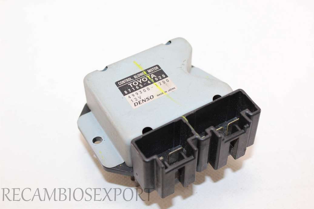 Resistencia de calefacción Toyota Prius 8716547020  87165-47020 Denso 4993001200 499300-1200 - foto 1