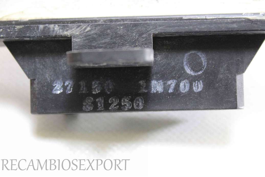 Resistencia de calefacción Nissan Almera 271501N700 27150 1N700 - foto 3