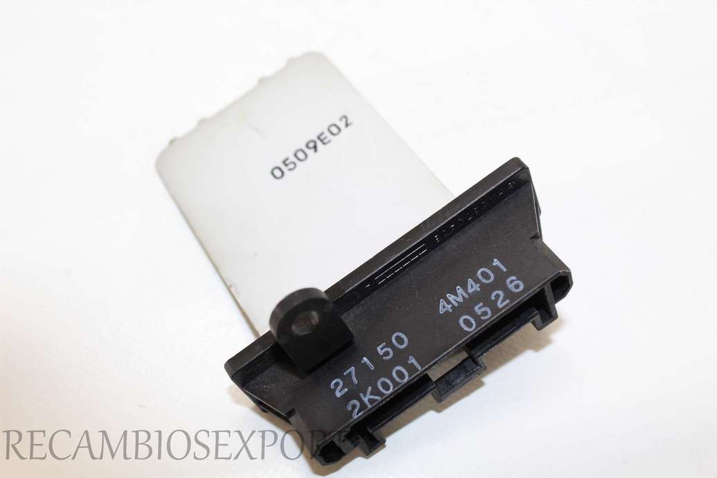 Resistencia de calefacción Nissan Almera 271504M401 27150 4M401 2K0010526 2K001 0526 0509E02 - foto 1