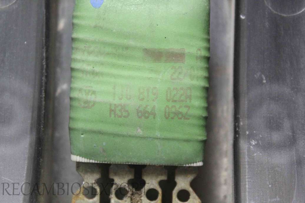 Resistencia de calefacción Seat Skoda VW 1J0819022A 1J0 819 022A H35664096Z H35 664 096Z - foto 3