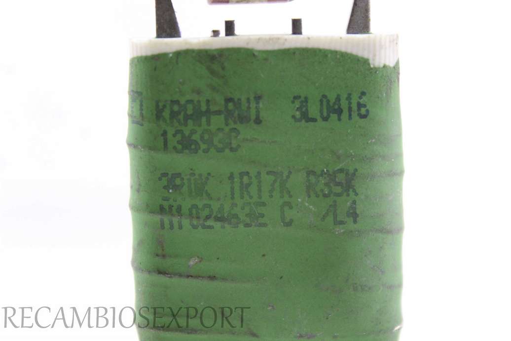 Resistencia de calefacción Opel Corsa Peugeot 107 3R0K1R17KR35K 3R0K 1R17K R35K - foto 2