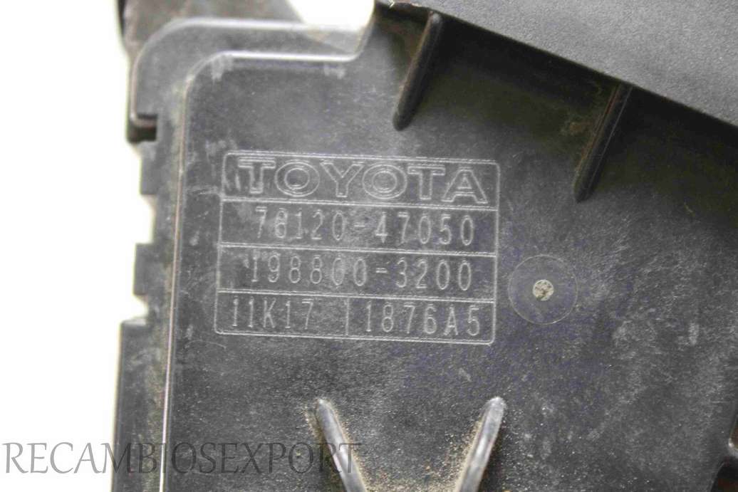 Pedal accelerador Toyota Prius 7812047050 78120-47050 1988003200 198800-3200 11K171876A5 11K17 1876A5 - foto 2
