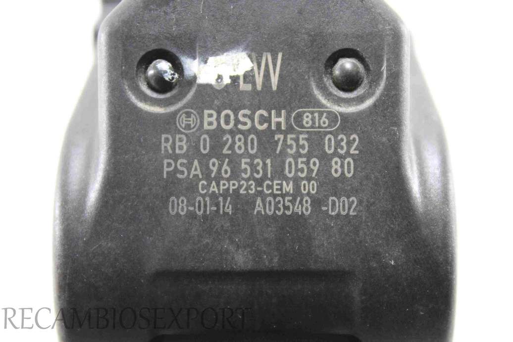 Pedal acelerador Citroen Picasso Xsara PSA9653105980 9653105980 96 531 059 80 Bosch 0280755032 0 280 755 032 - foto 2