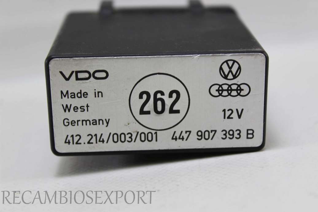 Rele 262 Audi 200 100 90 80 447907393B 447 907 393 B VDO 412214003001 412.214/003/001 - foto 2