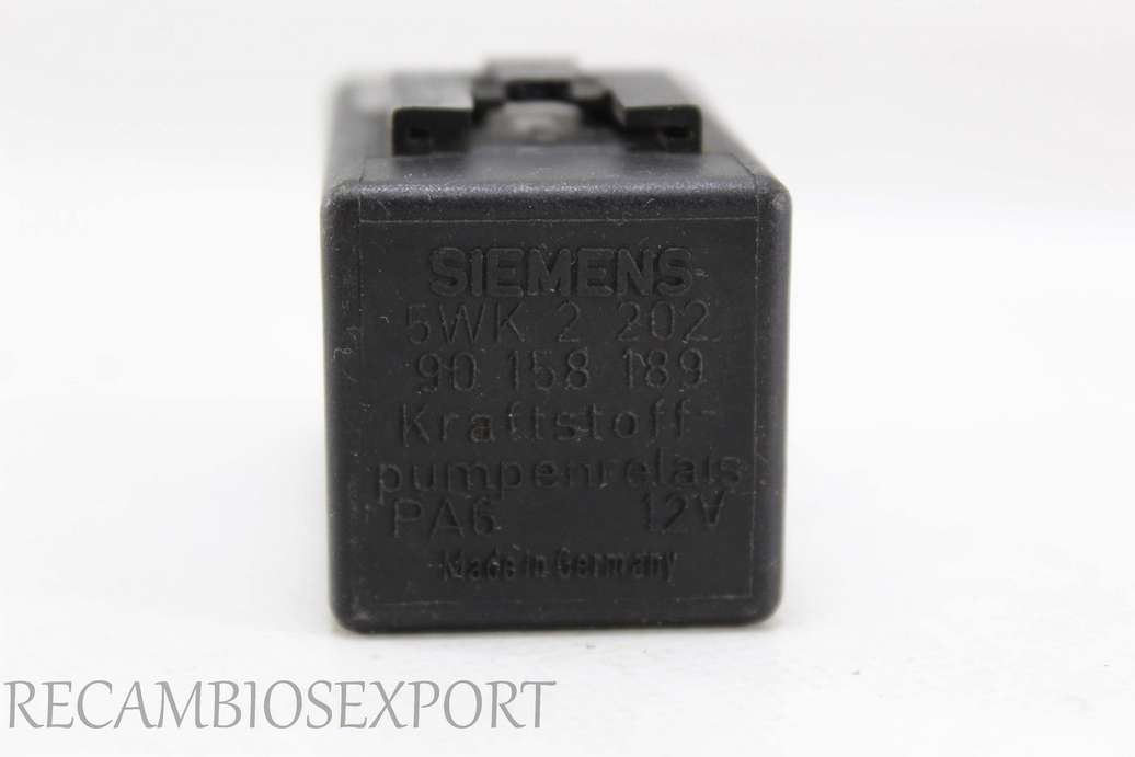 Rele de combustible Opel Ascona 90158189 90 158 189 Siemens 5WK158189 5WK 158 189 - foto 2