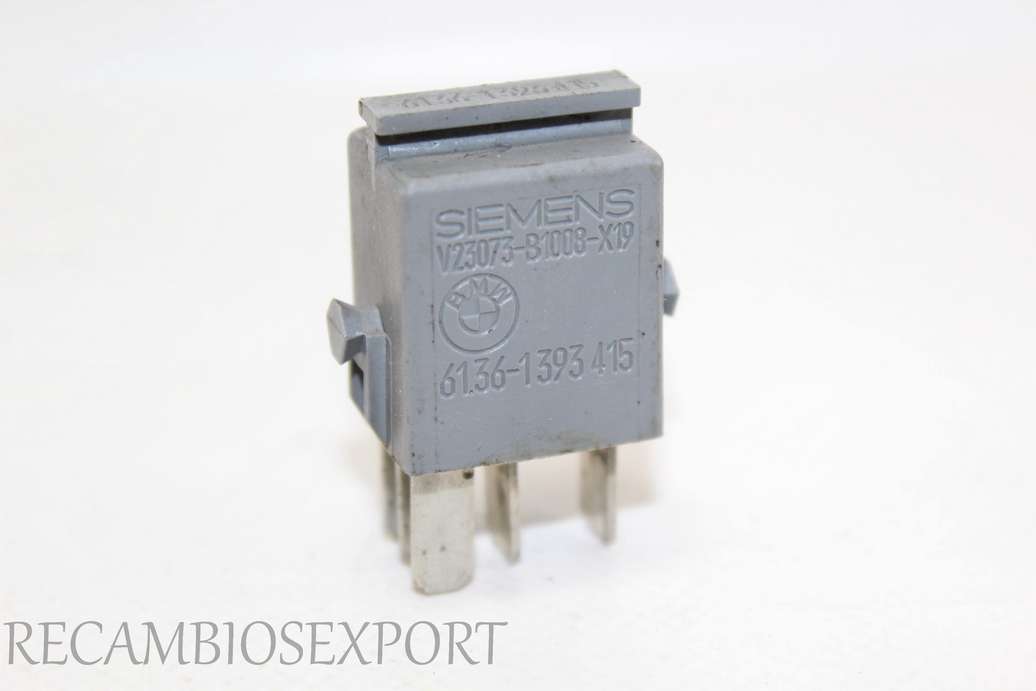 Rele BMW E36 61361393415 61.36-1 393 415 Siemens V23073B1008X19 V23073-B1008-X19 - foto 1