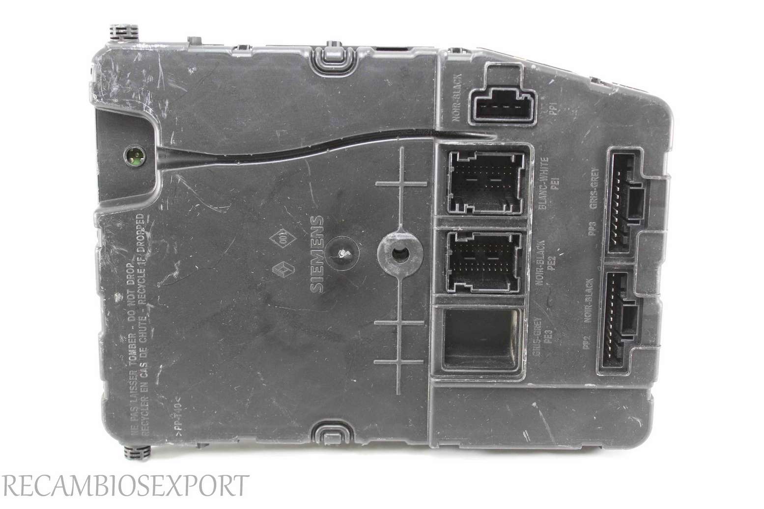 Caja de fusibles Renault Scenic Megane 8200724363 Siemens U118400150I U118400150 I - foto 1