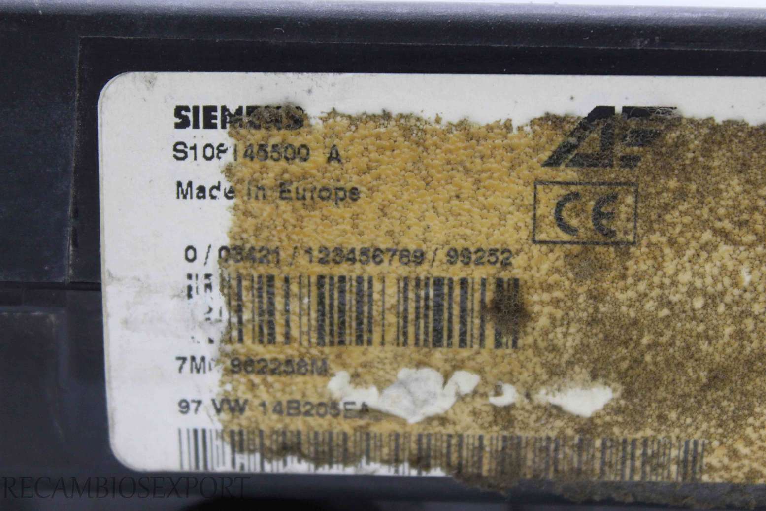 Caja de fusibles Volkswagen Sharan 7M0962258M Siemens S108145500A S108145500 A S108152001D S 108 152 001-D - foto 3