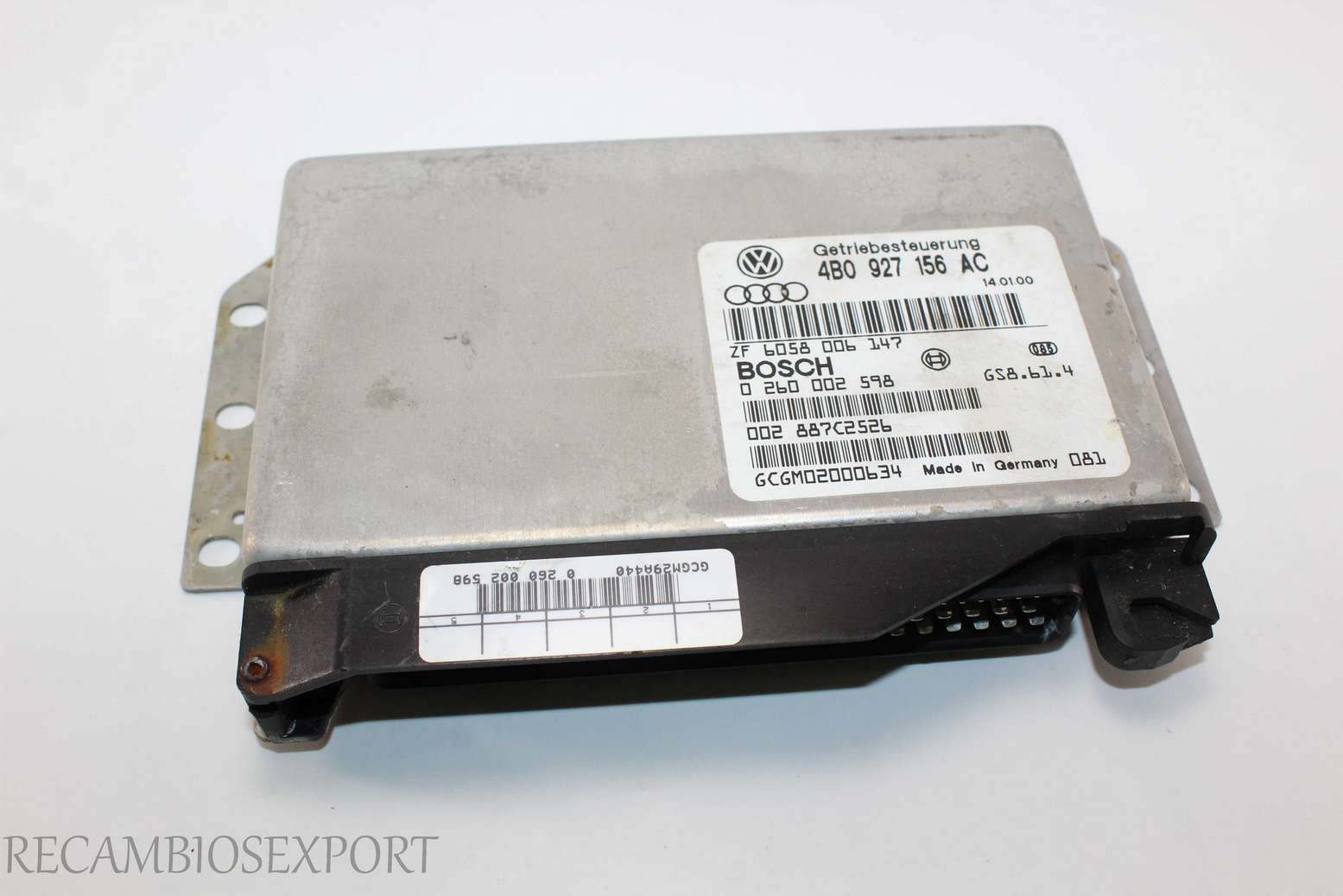Caja de cambios Audi A6 4B0927156AC 4B0 927 156 AC Bosch 0260002598 0 260 002 598 - foto 1