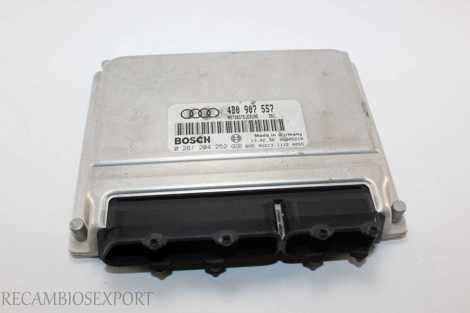 Centralita del motor Audi A6 4B0907557 4B0 907 557 Bosch 0261204252 0 261 204 252 - foto 1