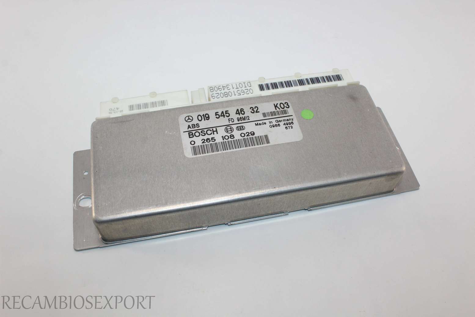Dispositivo de control ABS Mercedes W202 0195454632 K03 019 545 46 32 0195454632K03 Bosch 0265108029 0 265 108 029 - foto 1
