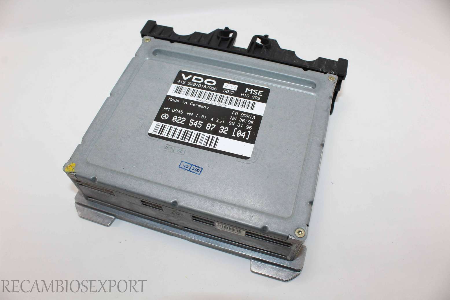 Centralita del motor Mercedes W202 0225458732 022 545 87 32 VDO 412229018006 412.229/018/006 - foto 1