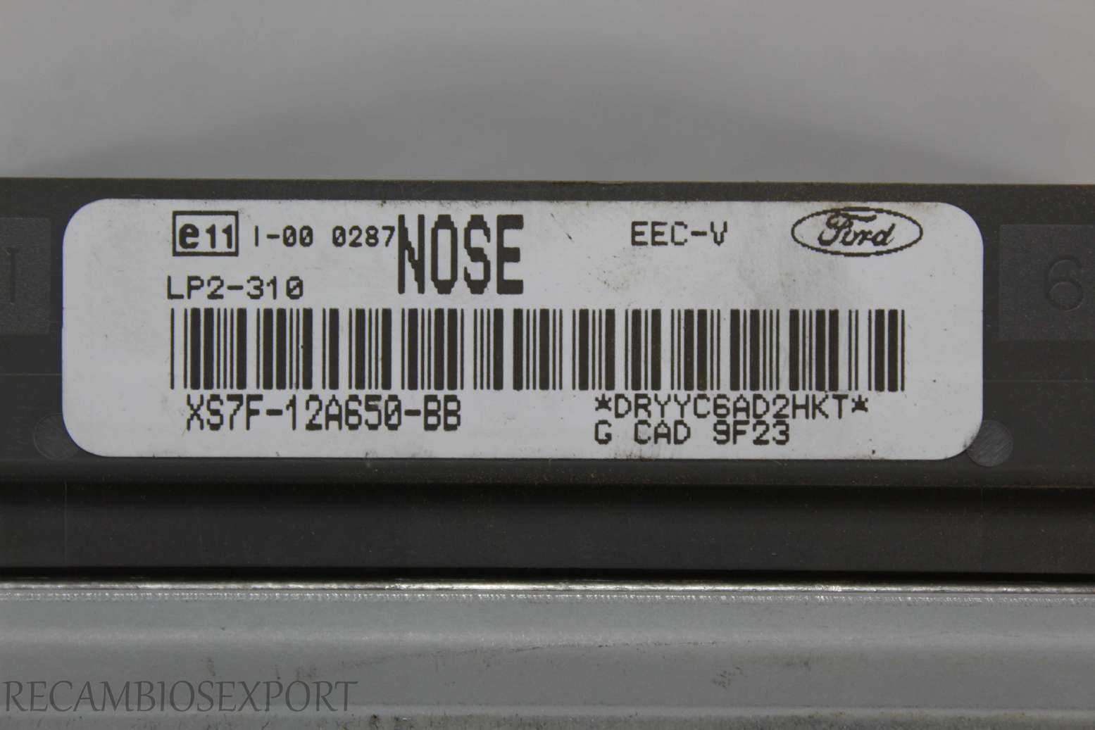 Centralita del motor Ford Mondeo XS7F12A650BB XS7F-12A650-BB NOSE LP2-310 - foto 2