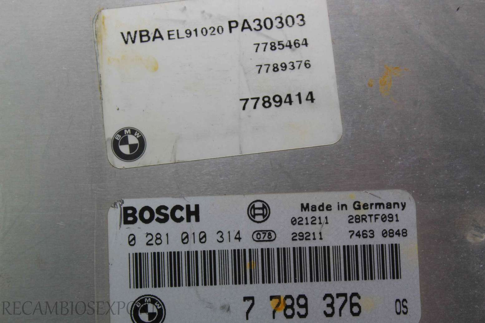 Centralita del Motor BMW X5 E39 - foto 2