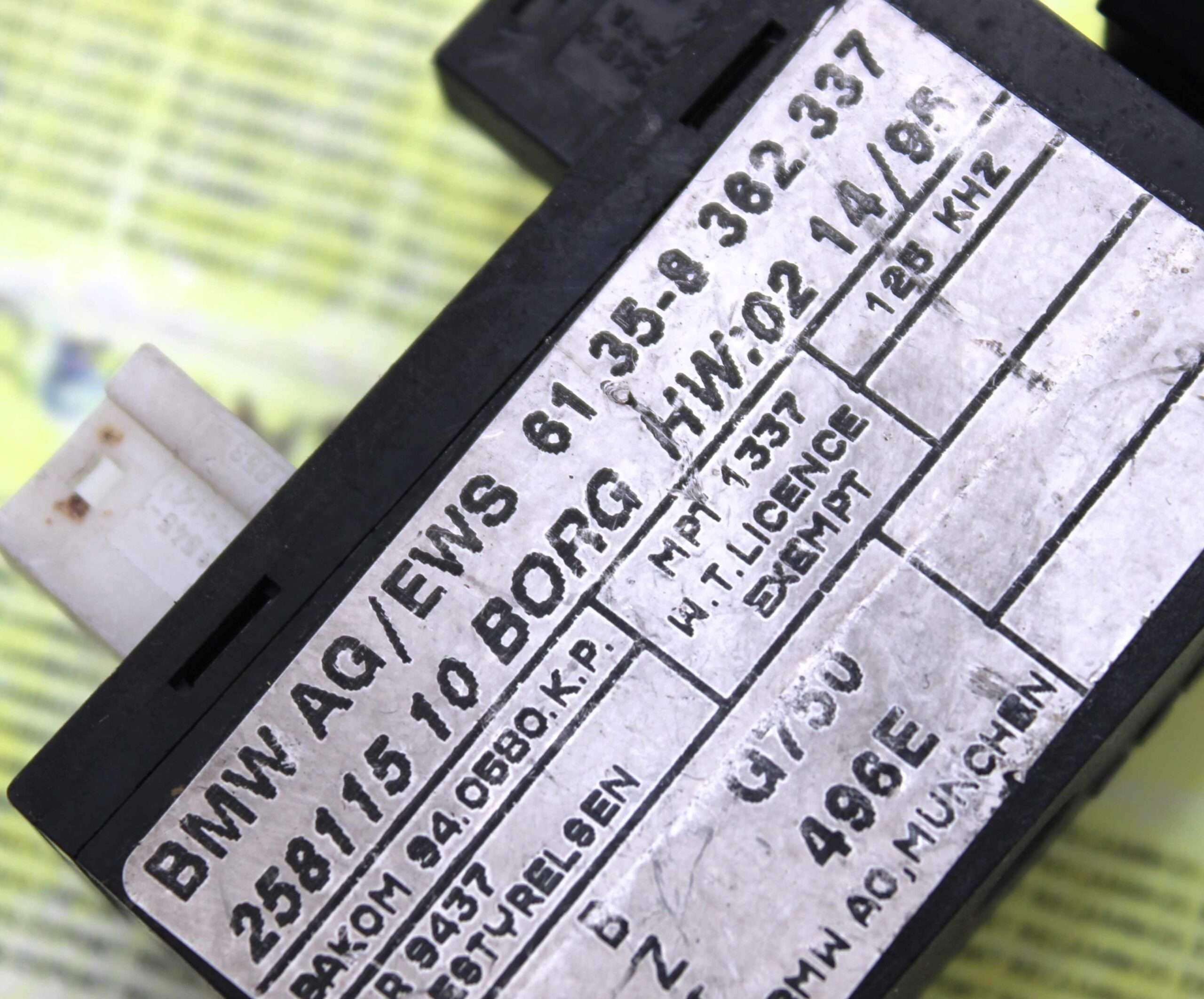 Módulo de Transceptor BMW E39 AG EWS - foto 2