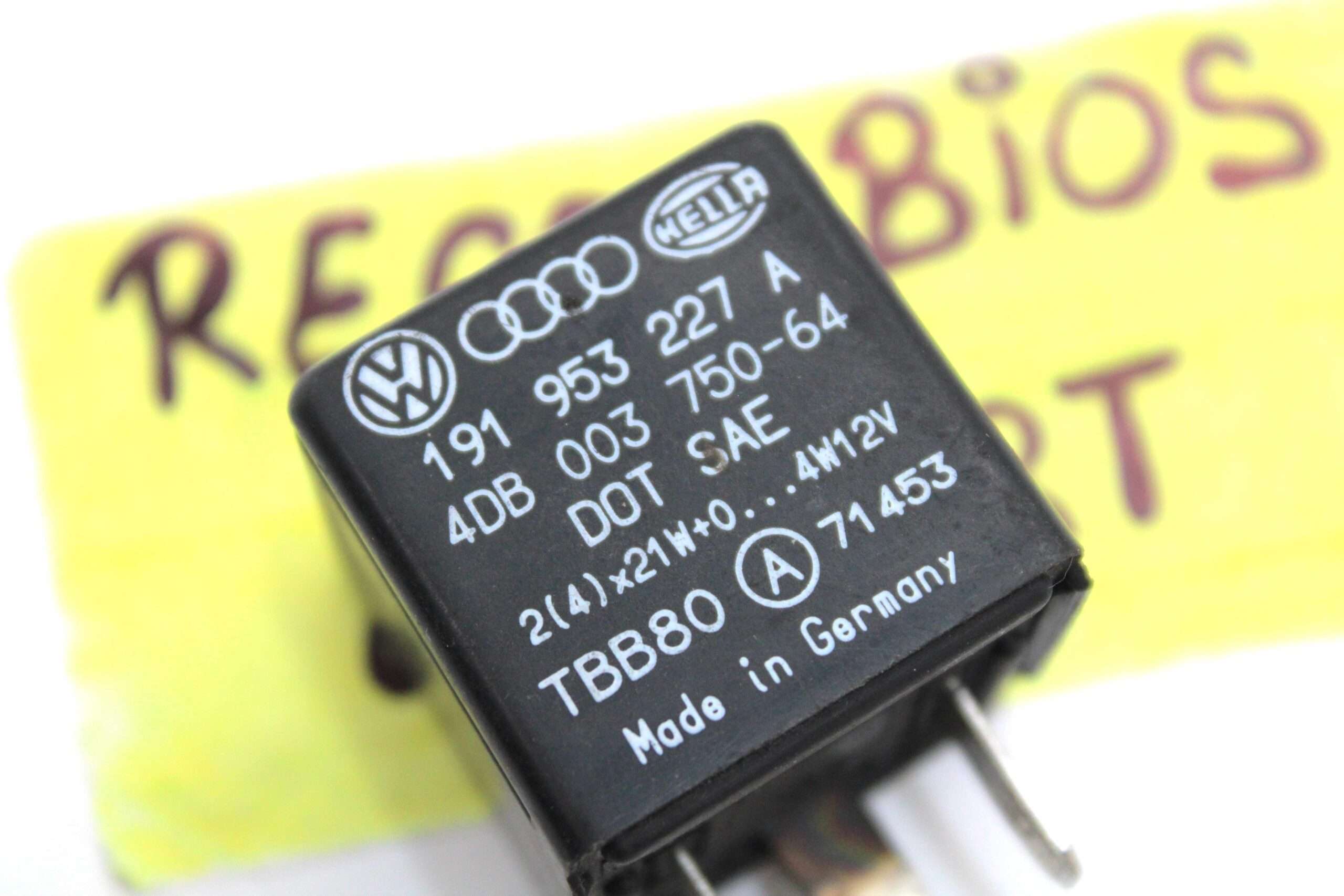Relé 21 Volkswagen Audi Seat Skoda - foto 2