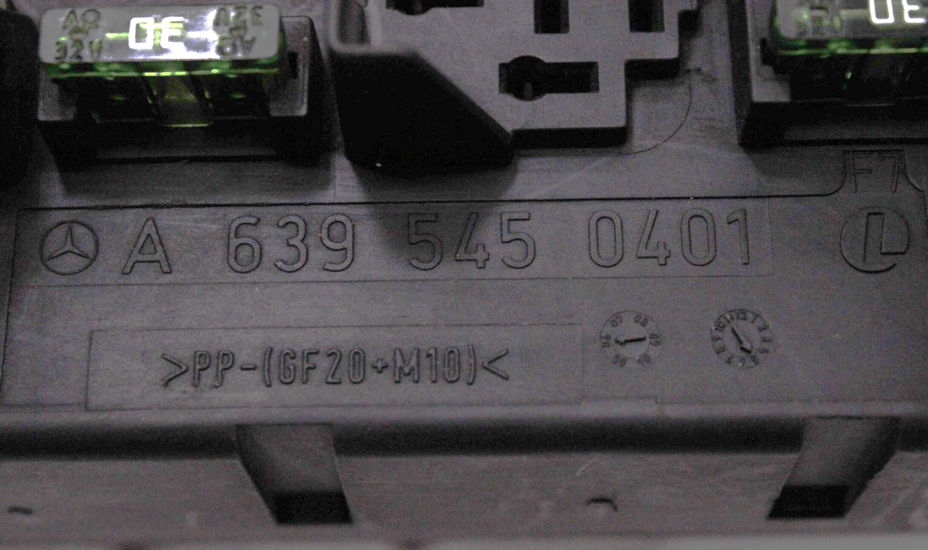 Caja de Fusibles Mercedes W639 - foto 3