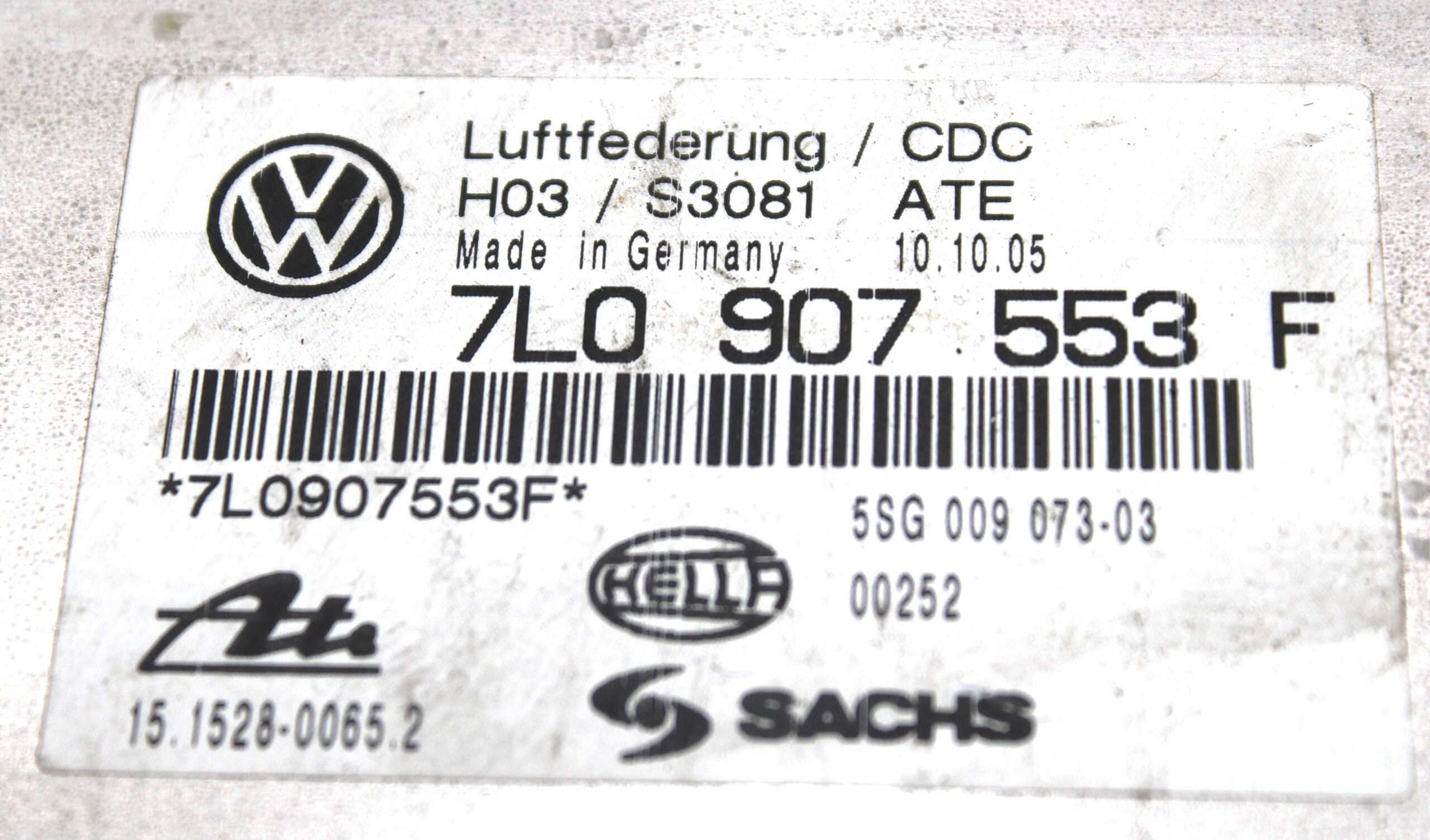 Centralita del Motor Volkswagen Touareg - foto 2