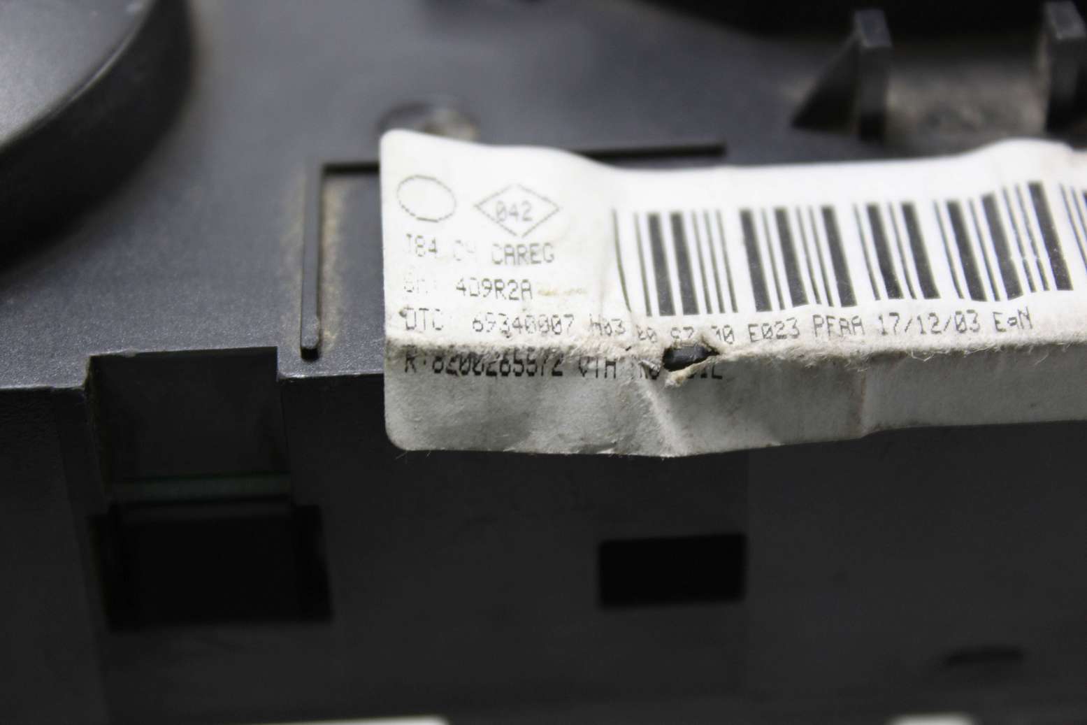 Panel de clima Renault Scenic 8200265572 69340007 - foto 3