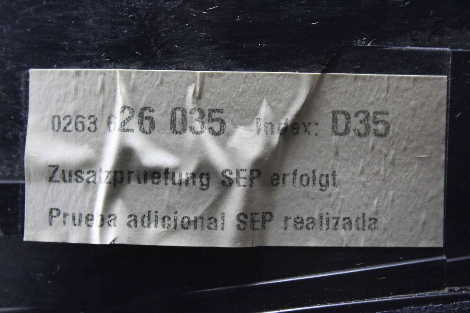 Cuadro de instrumentos Audi A4 B6 8E0920900K 8E0920 900K Bosch 0263626035 - foto 3