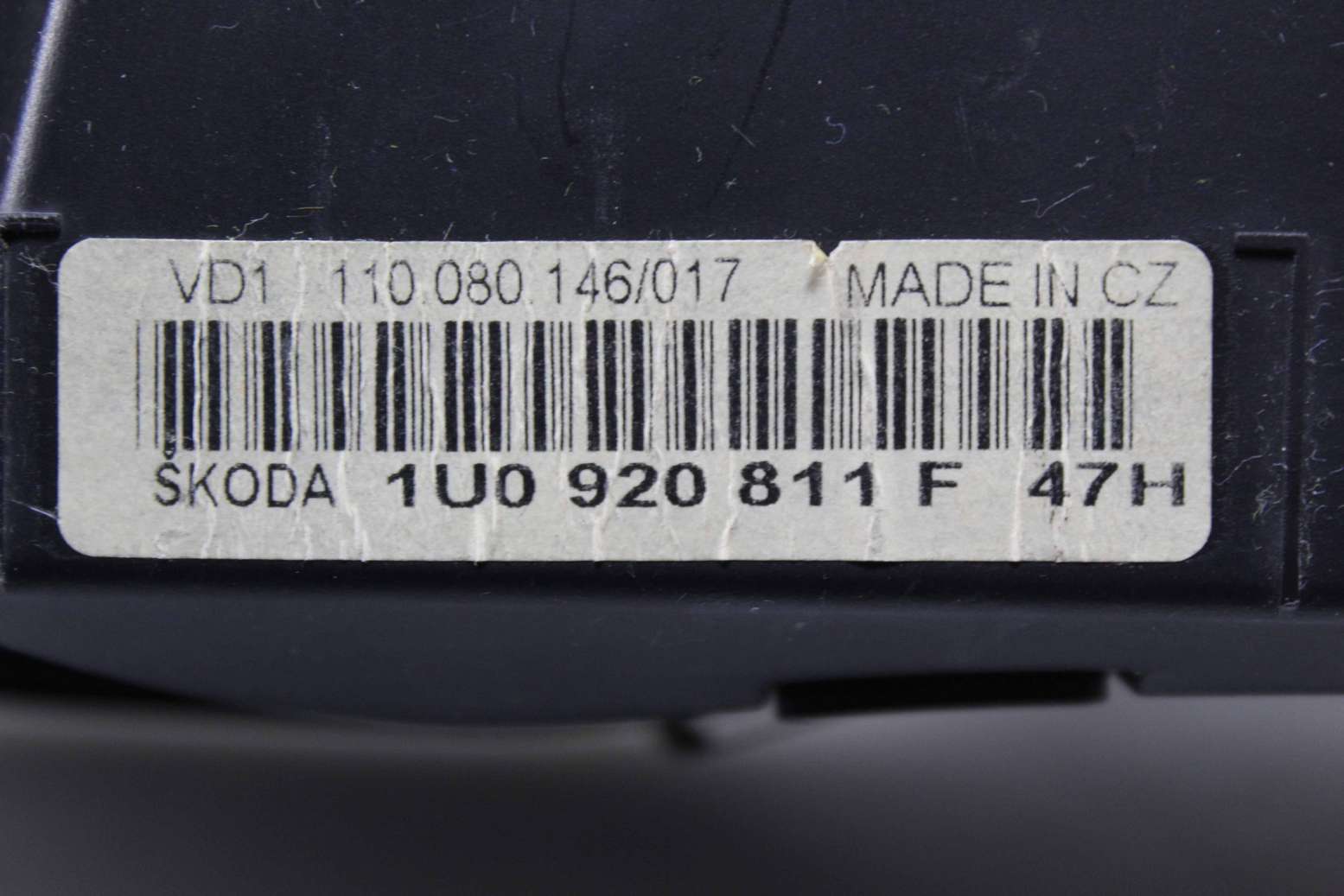 Cuadro de instrumentos Skoda Octavia 1U0920811F 1U0 920 811 F VD1 110080146017 110.080.146/017 - foto 3