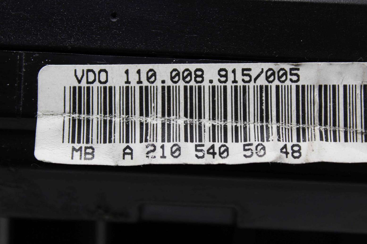 Cuadro de instrumentos Mercedes W210 A2105405048 A 210 540 50 48 VDO 110008915005 110.008.915/005 - foto 3