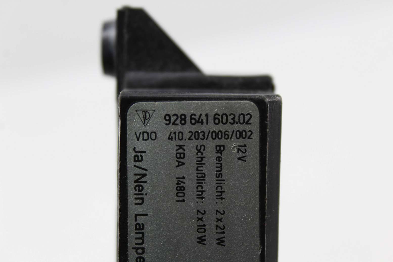 Modulo de control luz Porsche 928 92864160302 928 641 603.02 VDO 410203006002 410.203/006/002 - foto 2