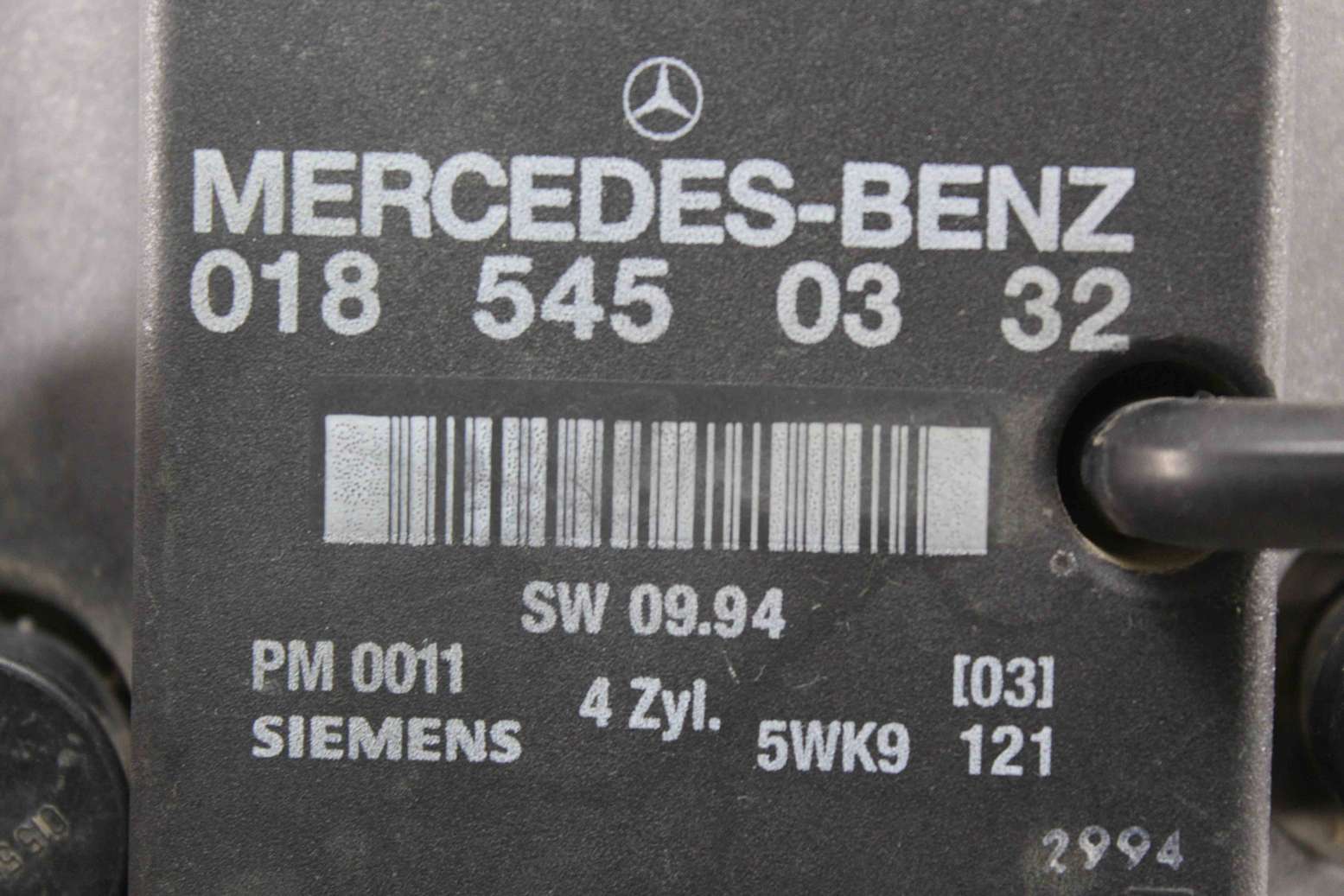 Centralita del motor Mercedes W202 0185450332 018 545 03 32 PM0011 Siemens 5WK9121 5WK9 121 - foto 2