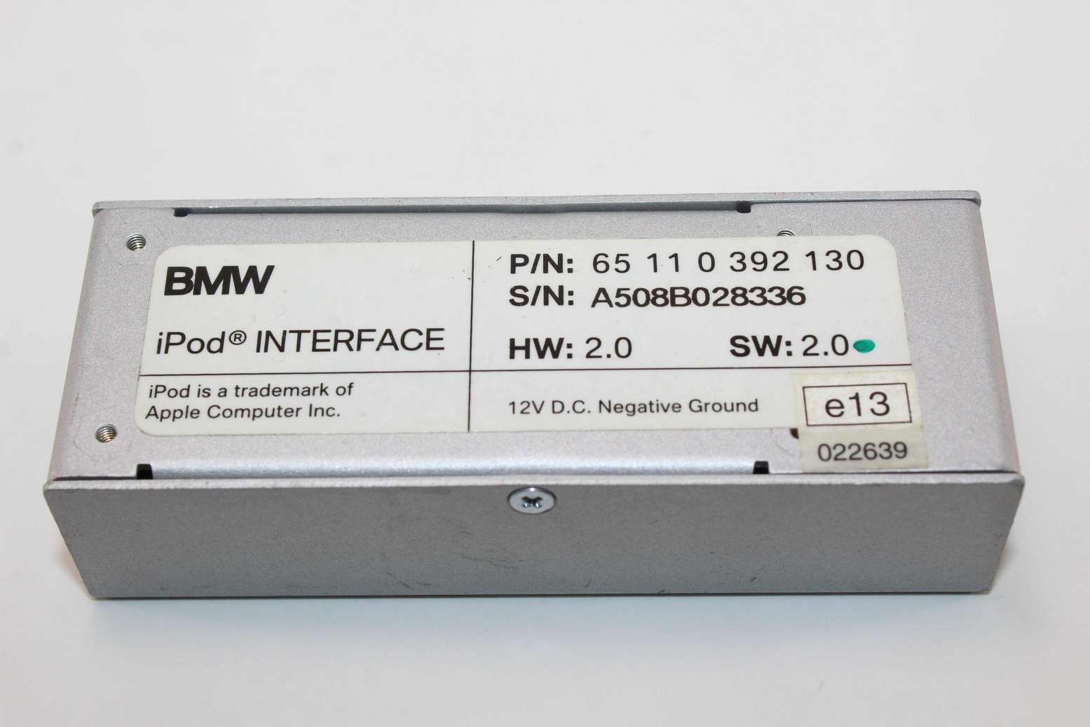 Módulo de Interfaz BMW E83 X3 65110392130 65 11 0 392 130 A508B028336 - foto 1