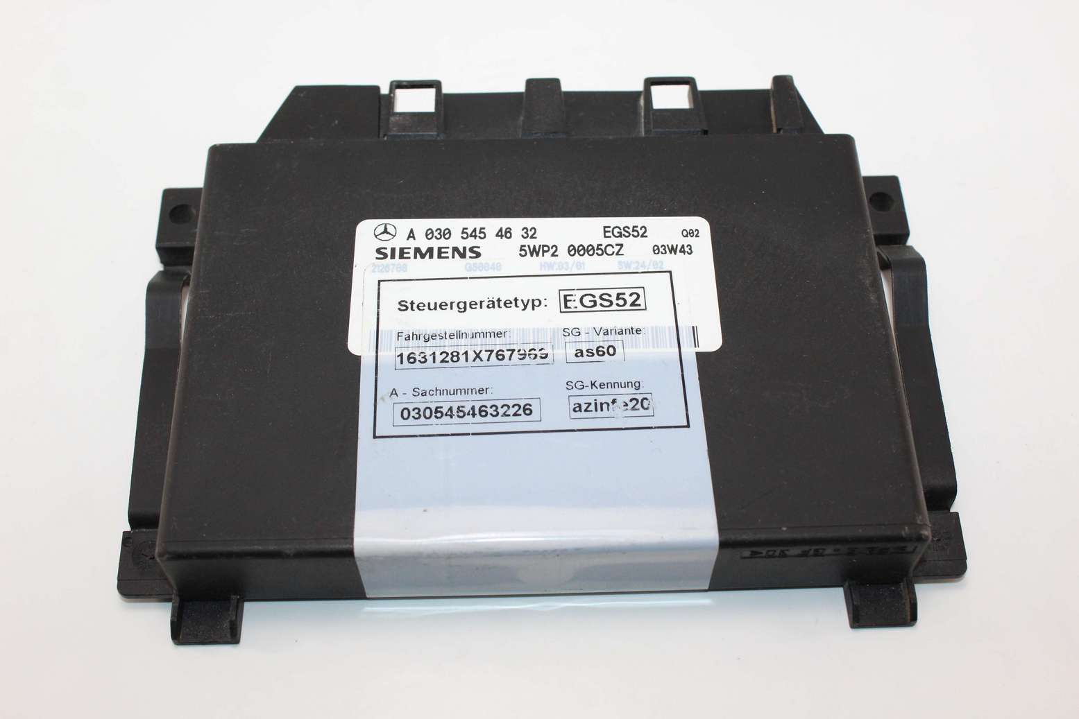 Caja de cambios Mercedes W163 A0305454632 A 030 545 46 32 Siemens 5WP20005CZ 5WP2 0005CZ EGS52 - foto 1