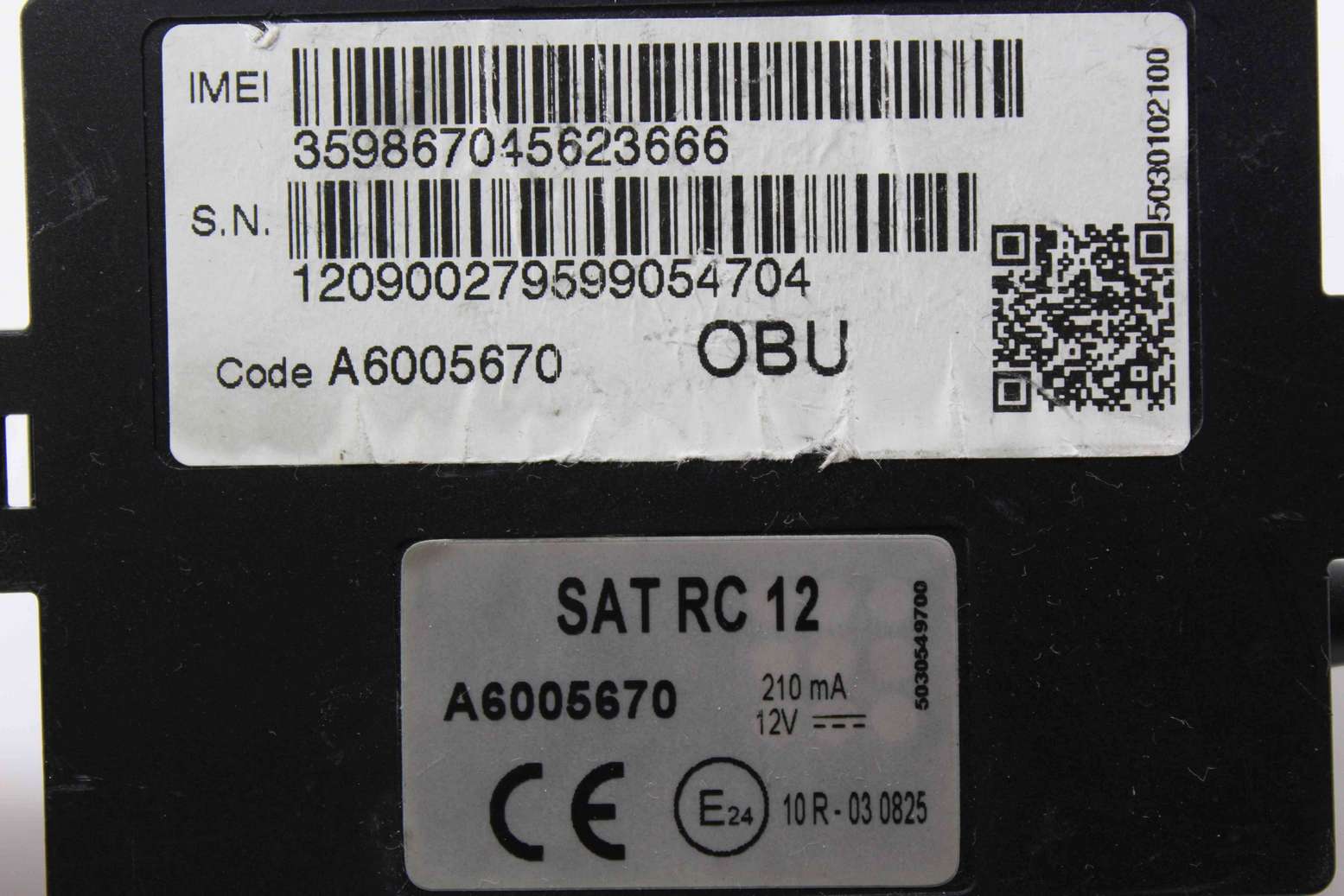 Centralita de control Renault Laguna Toyota Avensis SATRC12 SAT RC 12 A6005670 - foto 2