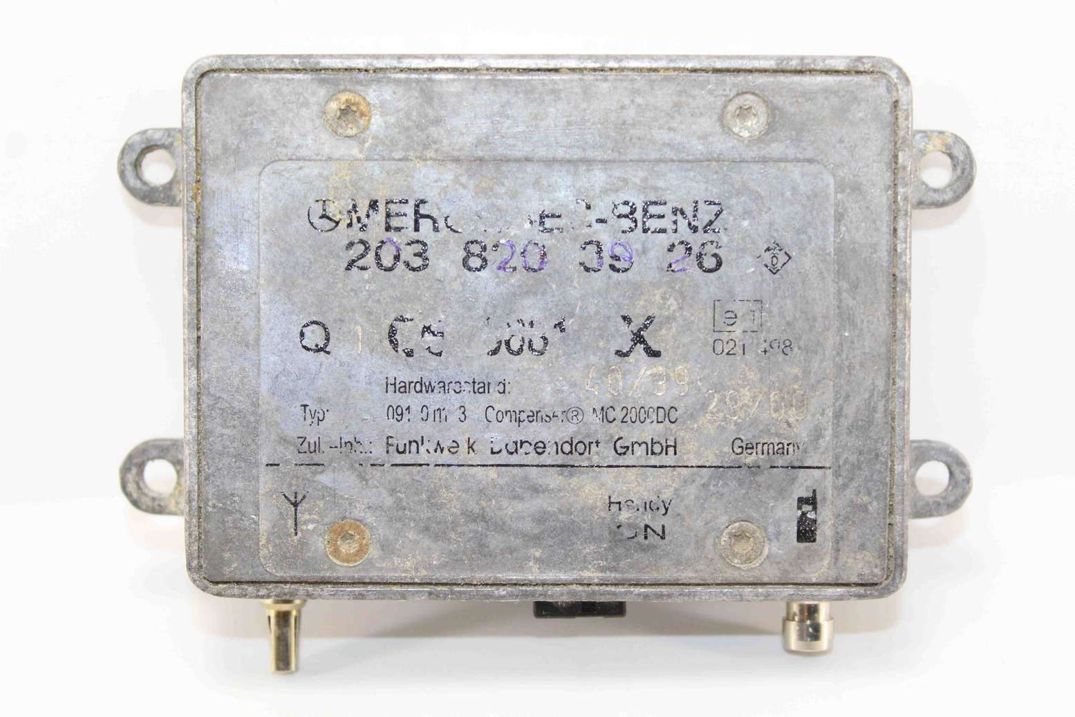 Modulo de control teléfono Mercedes W203 W210 W22 W168 02038203926 203 820 39 26 - foto 1