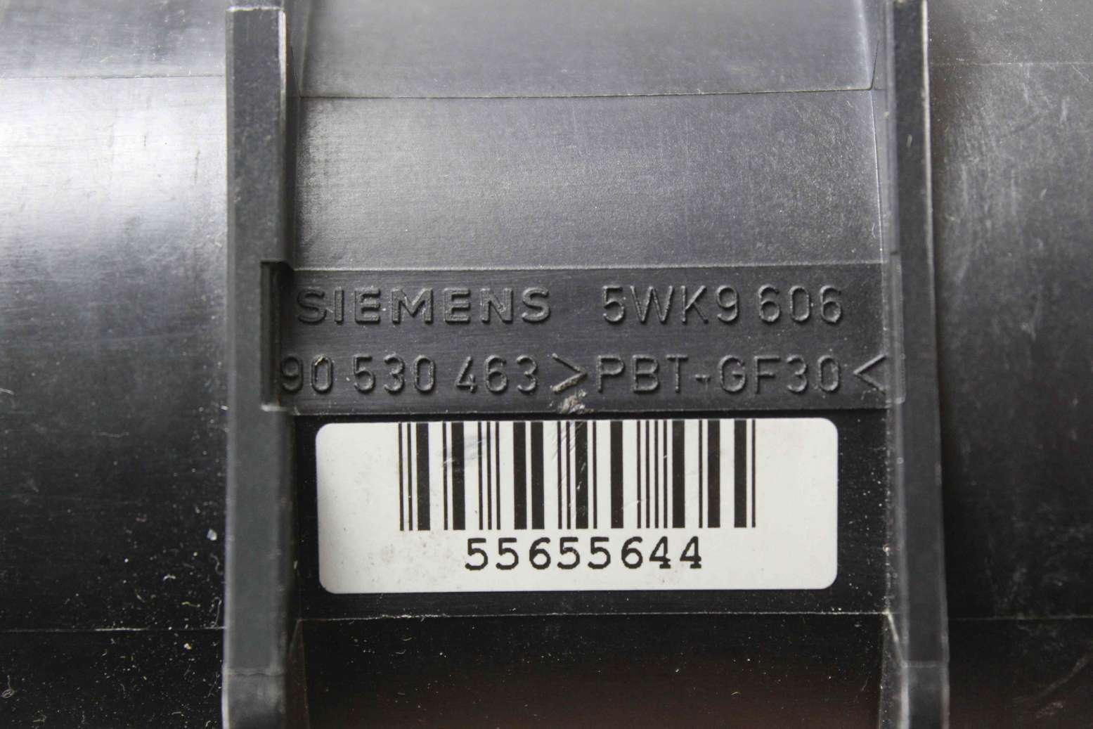 Caudalimetro Opel Astra Zafira Vectra 90530463 90 530 463 Siemens 5WK9606 5WK9 606 - foto 2
