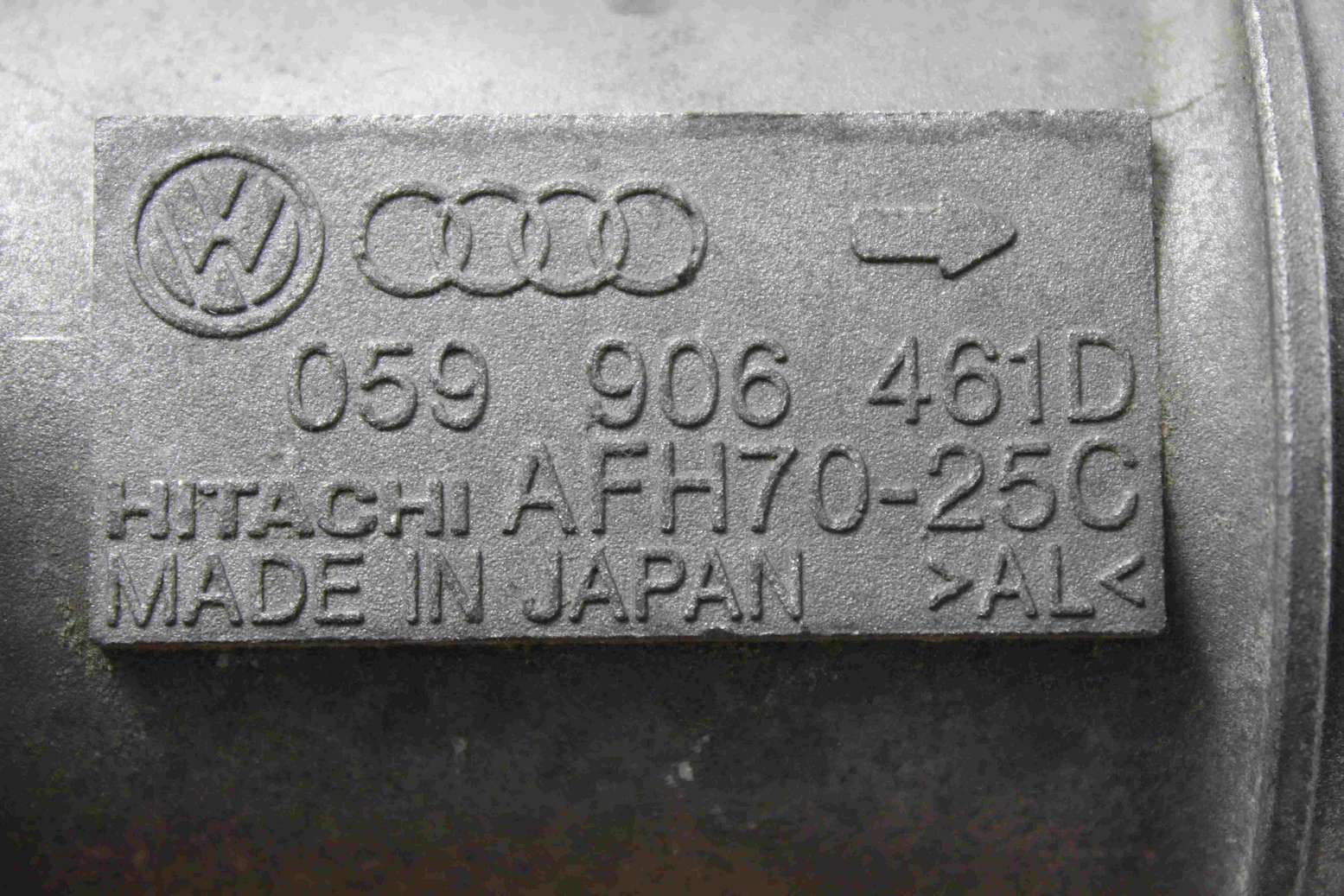 Caudalimetro Audi A6 4B VW Passat 059906461D 059 906 461D HTCAFH7025C HTC AFH70-25C - foto 2