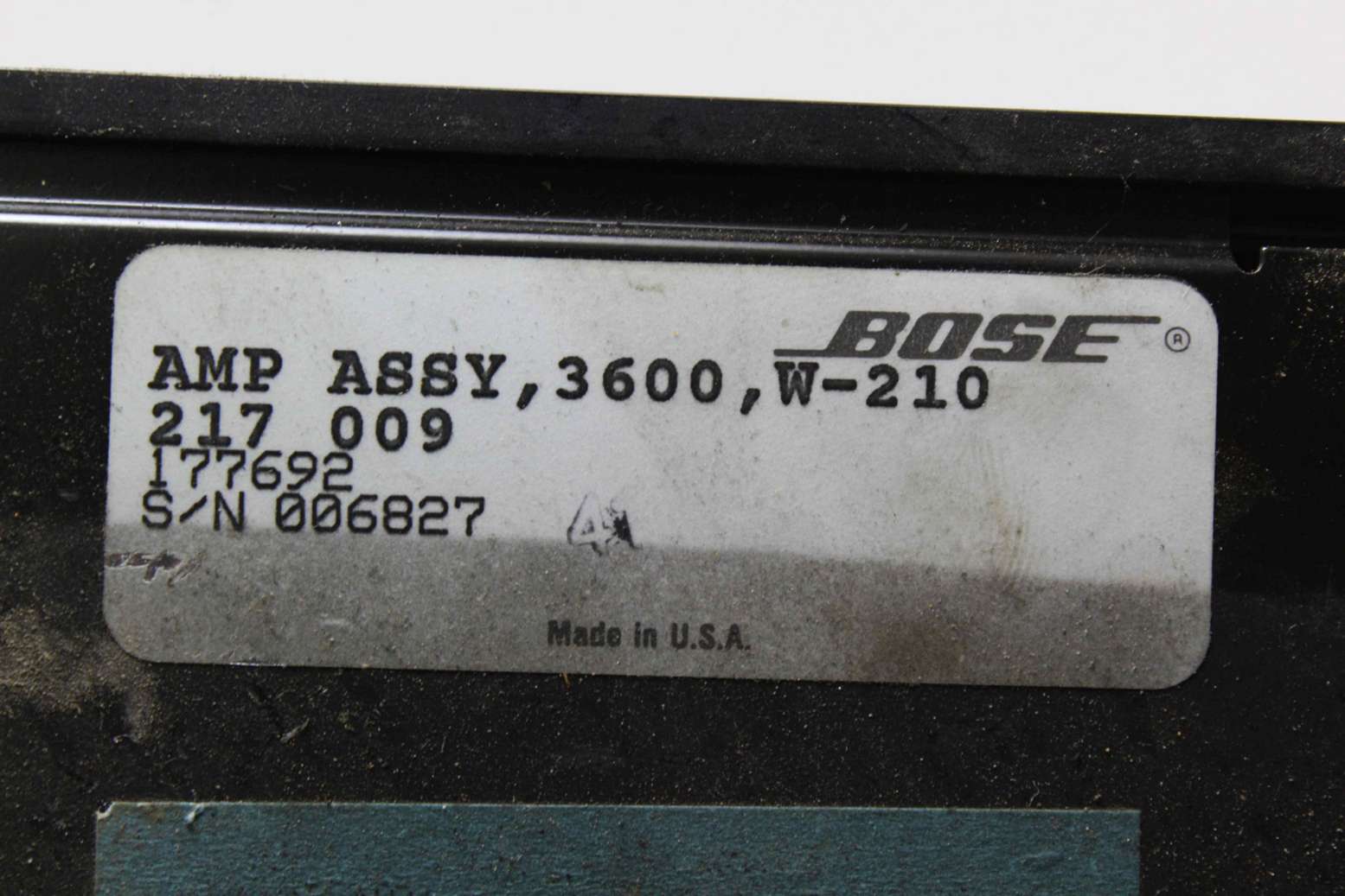 Modulo amplificador Mercedes W210 217009 AMP ASSY 3600 AMPASSY3600 177692 006827 BOSE - foto 2