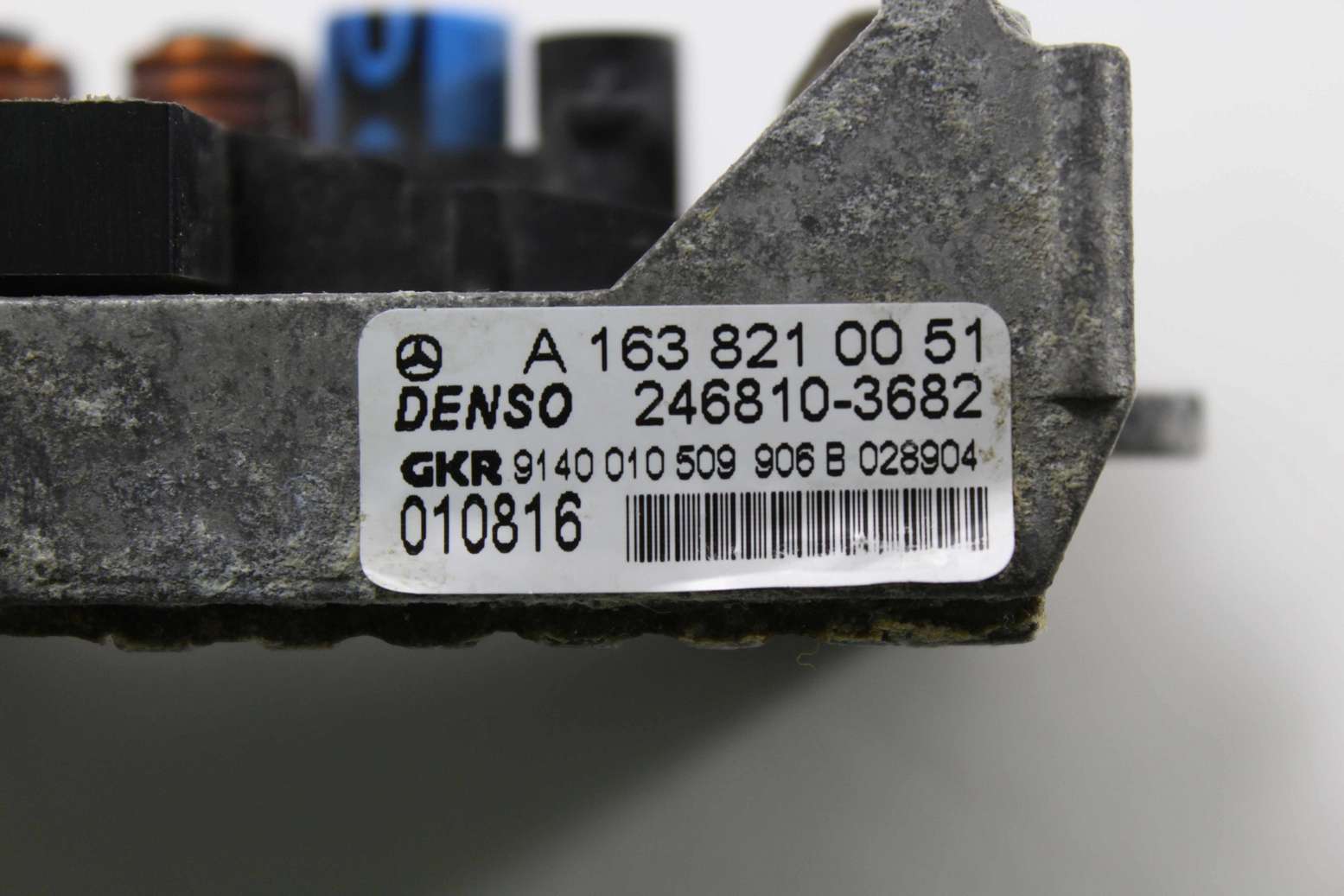 Resistencia de calefacción Mercedes W163 A1638210051 A 163 821 00 51 Denso 2468103682 246810-3682 GKR 9140010509906B 9140 010 509 906 B - foto 2