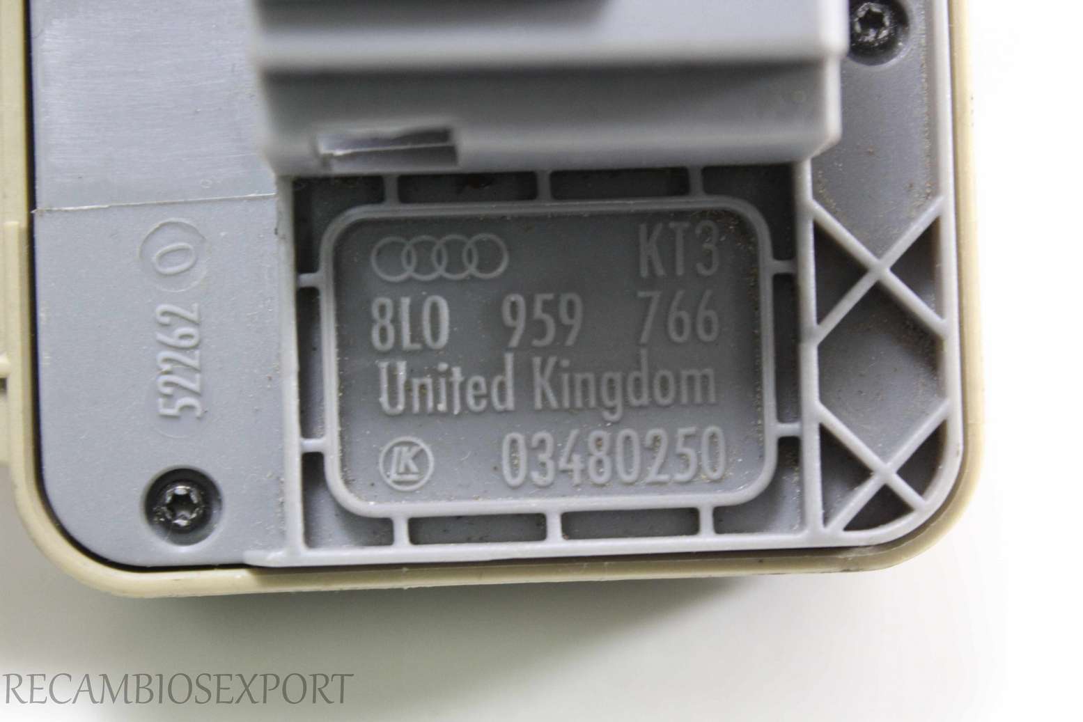 Interruptor de sede disimulo Audi A6 4B 8L0959766 8L0 959 766 LK 03480250 03480257 03 4802 57 - foto 2
