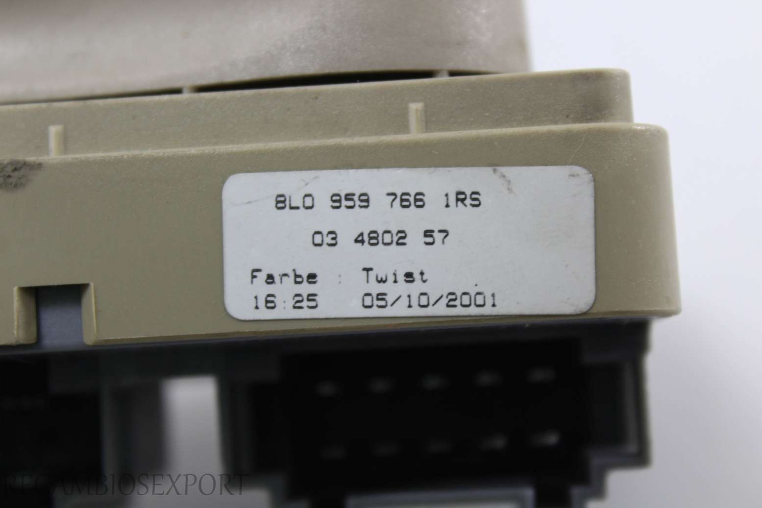 Interruptor de sede disimulo Audi A6 4B 8L0959766 8L0 959 766 LK 03480250 03480257 03 4802 57 - foto 3