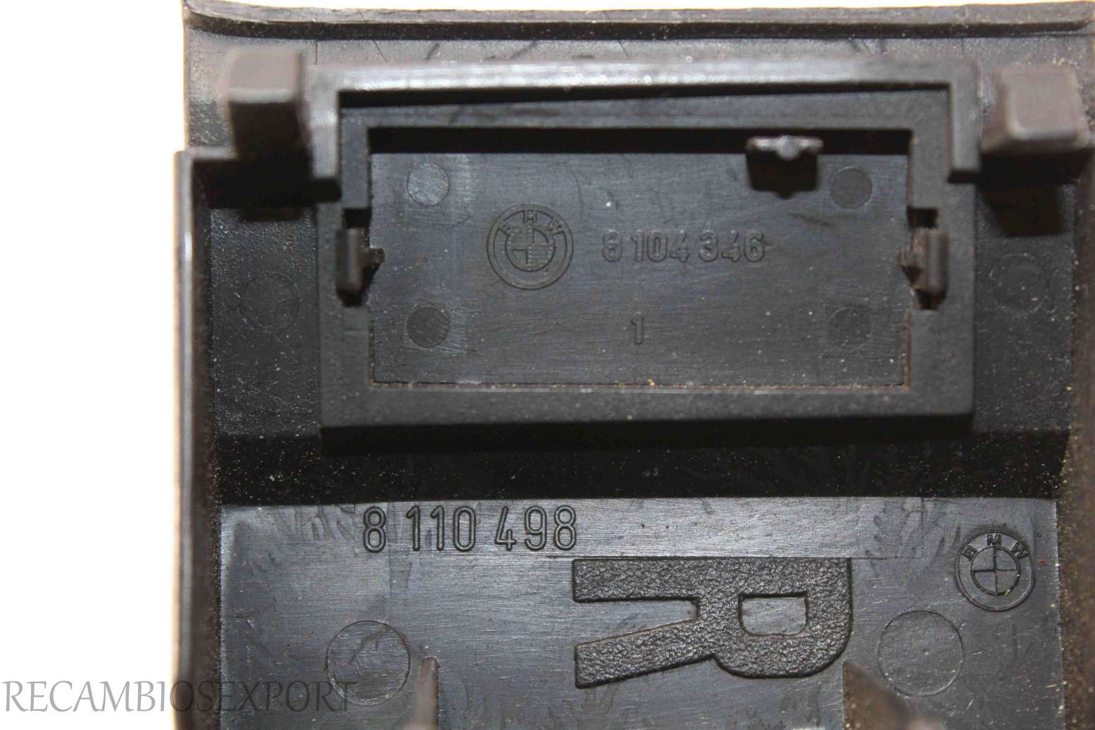 Interruptor de luz BMW E34 8104346 8 104 346  8110498  8 110 498 - foto 2