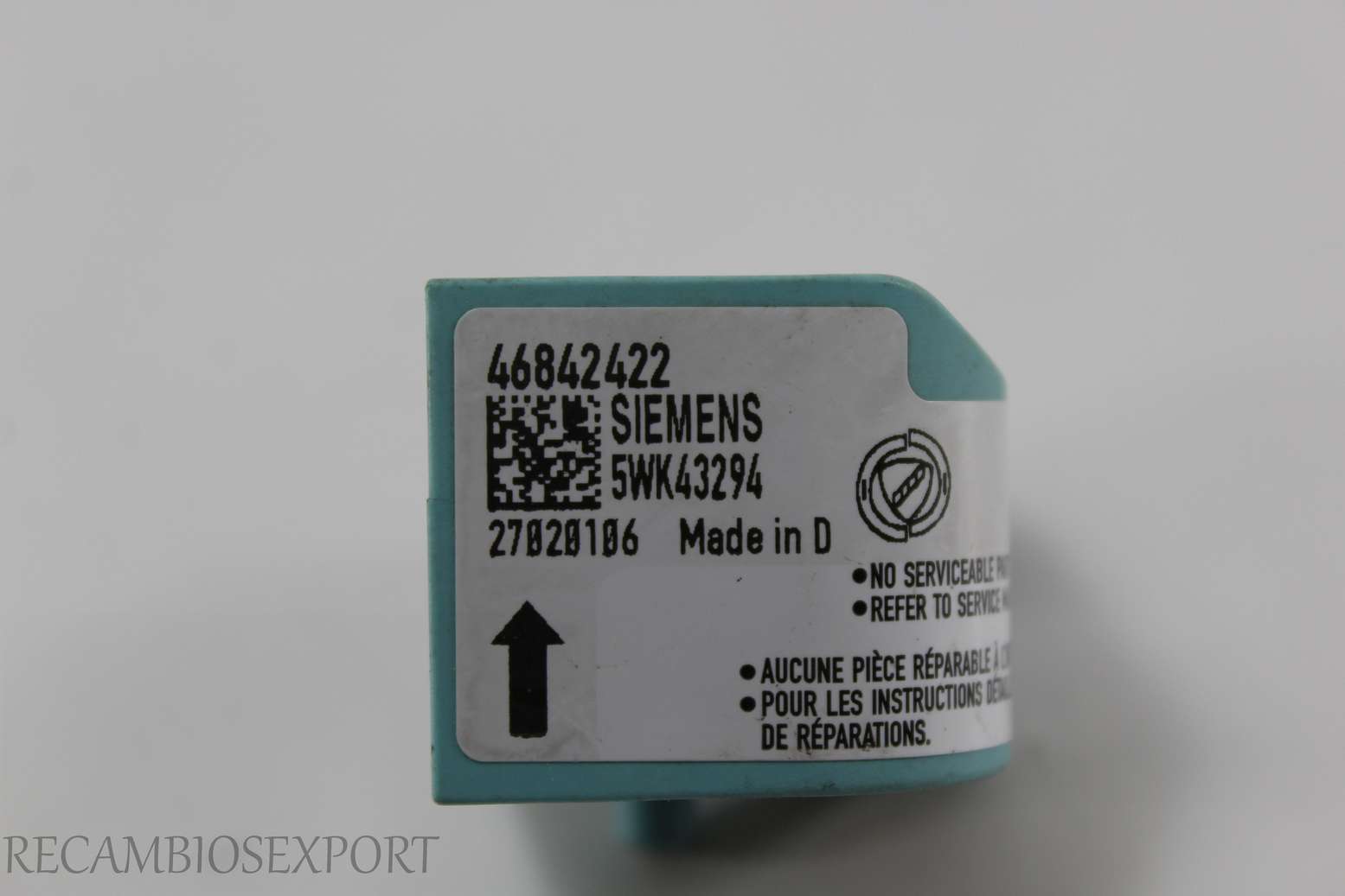 Sensor de airbag Alfa Romeo 147 46842422 5WK43294 - foto 2