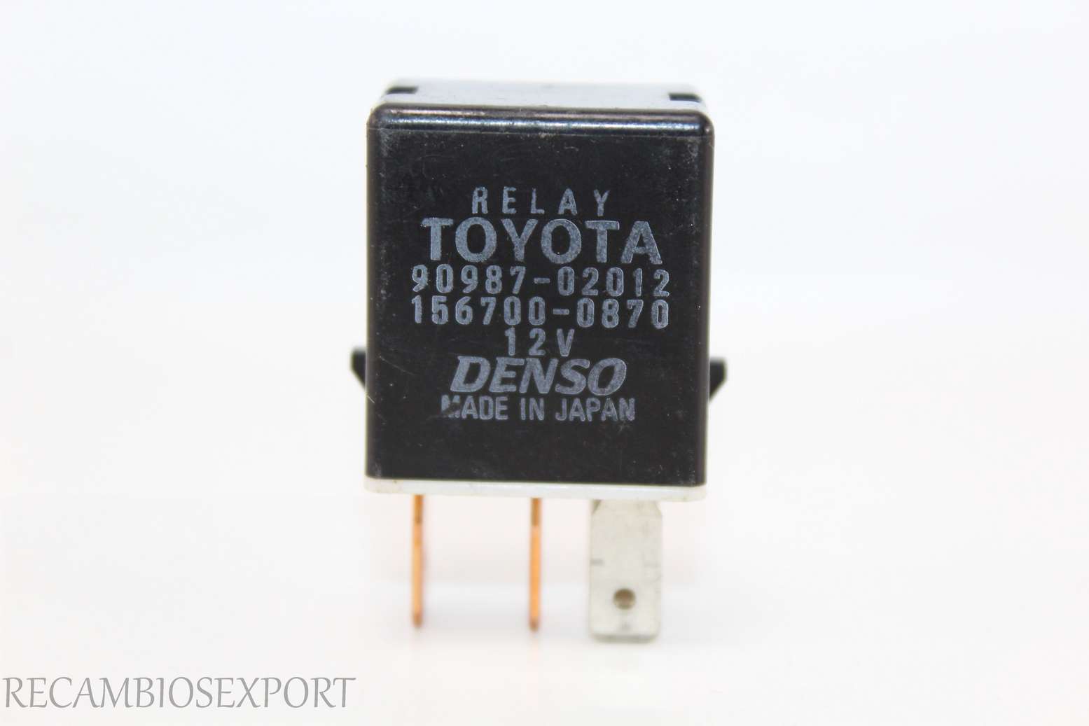 Rele Toyota Corolla Lexus Celica 9098702012 90987-02012 Denso 1567000870 156700-0870 - foto 1