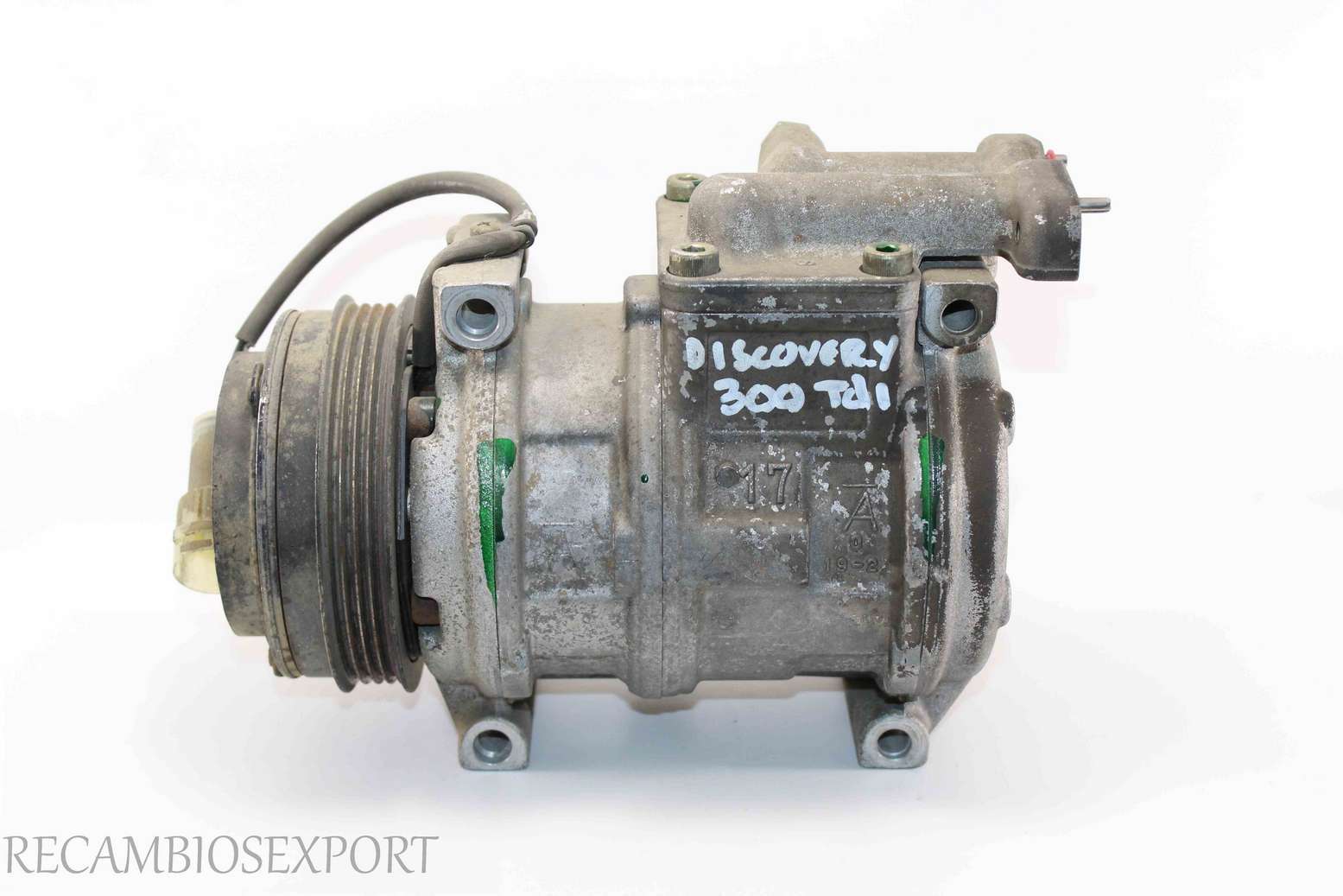 Compresor de aire acondicionado Land Rover 4472003433 447200-3433 R134A Denso - foto 2