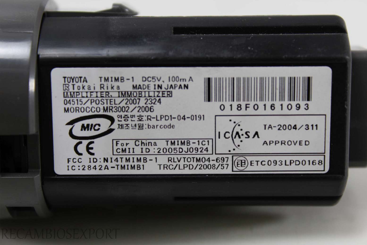 Interruptor de encendido Toyota Prius 5504447060 55044-47060 15A8544 15A854 4 MR30022006 MR3002 2006 2005DJ0924 - foto 4